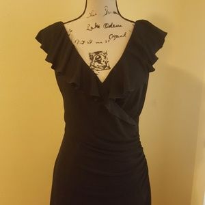 The black dress